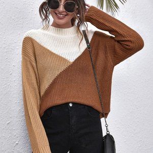 Colorblock Sweater